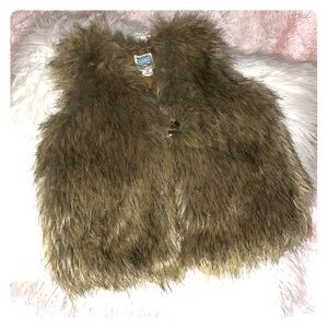 Toddler 3T fur vest